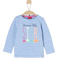 s.Oliver Girls Langarmshirt light blue stripes von s.Oliver