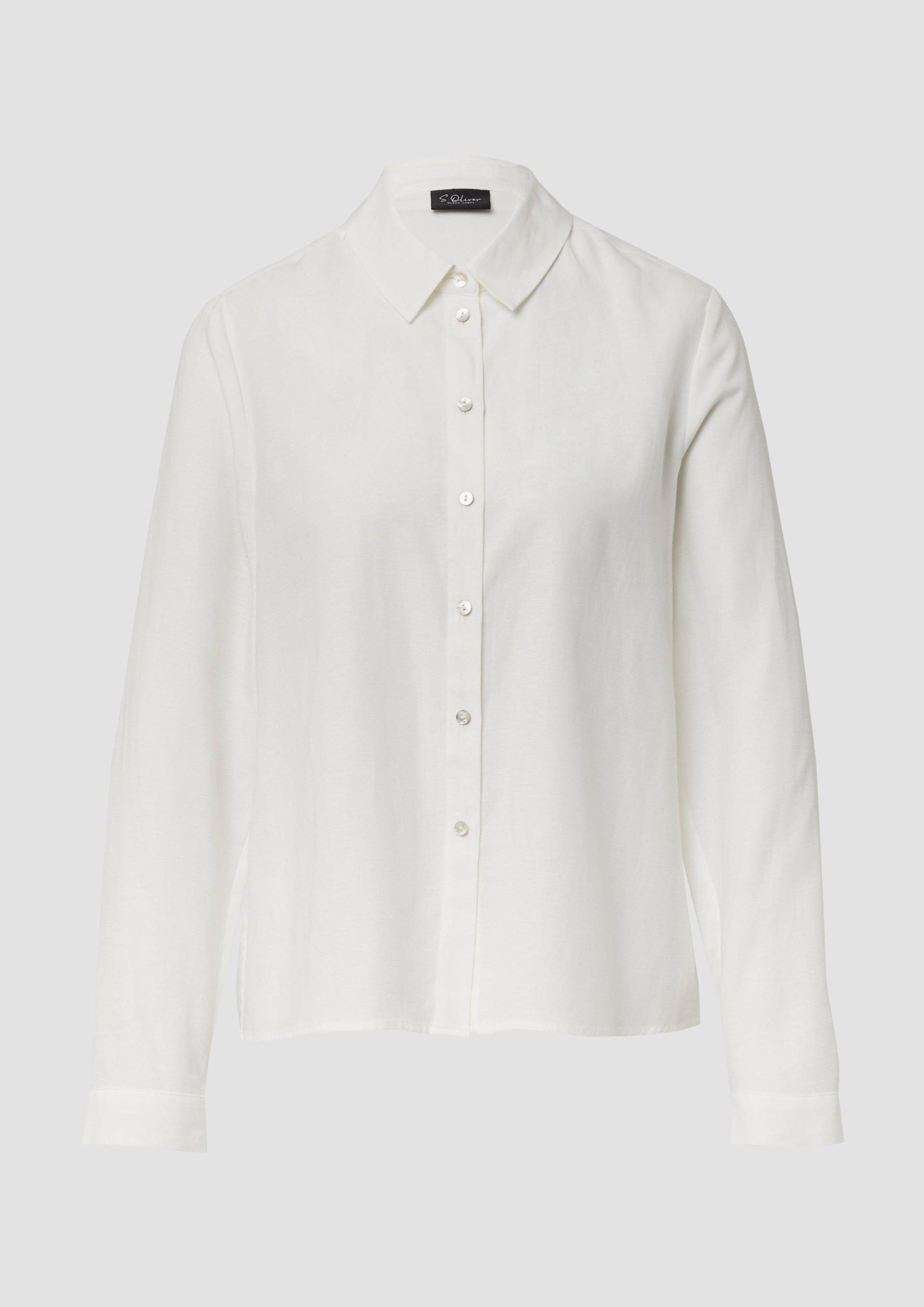 s.Oliver - Hemdbluse aus Leinenmix, Damen, creme s.Oliver - Hemdbluse aus Leinenmix, Damen, creme von s.Oliver