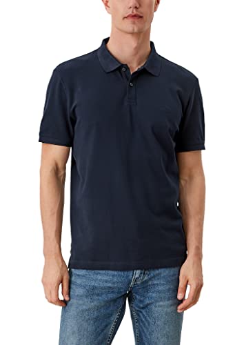 s.Oliver Herren Poloshirt Kurzarm Regular Fit Polohemd, Azul (5978 Blue), 3XL von s.Oliver