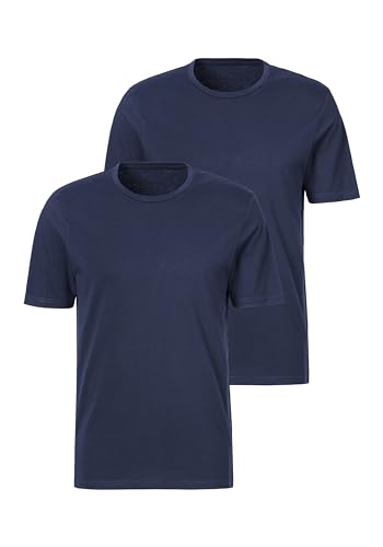 s.Oliver Herren 85813851 T-Shirt, 2X Marine, L (2er Pack) von s.Oliver