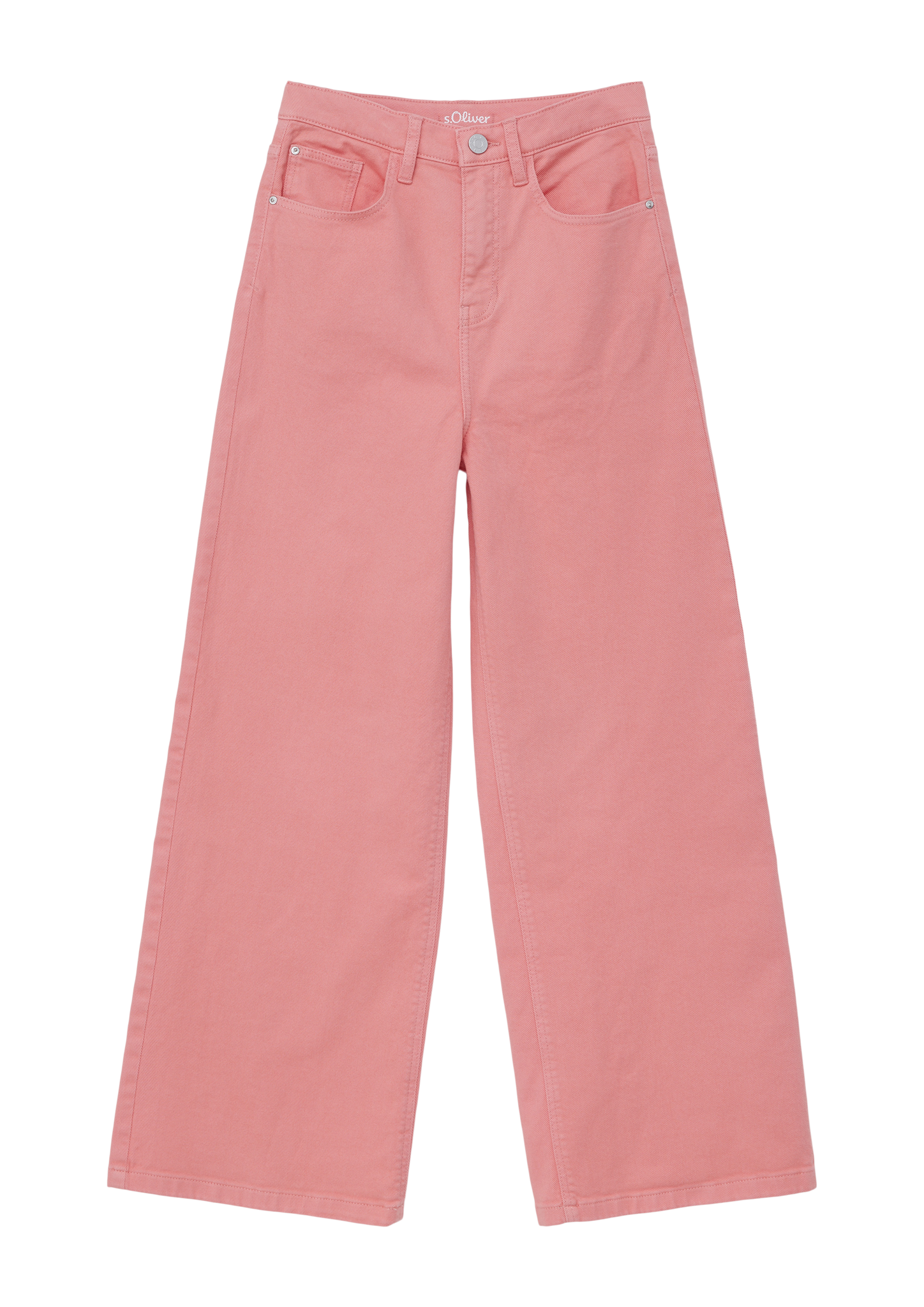 s.Oliver - Jeans mit Wide Leg, Mädchen, Orange von s.Oliver