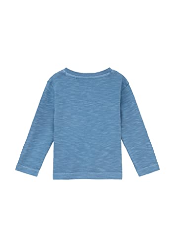 s.Oliver Junior Baby Boys 10.1.14.12.130.2122428 T-Shirt Langarm, Blau 5283, 80 von s.Oliver