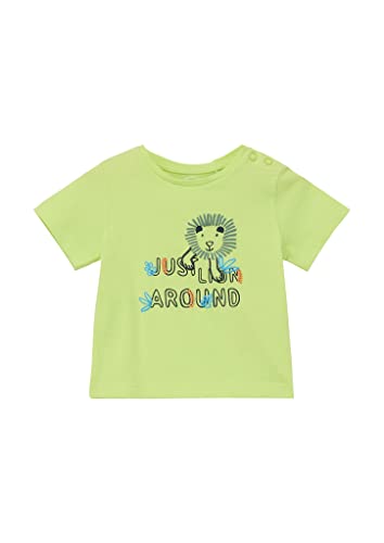 s.Oliver Junior Baby Boys 2128680 T-Shirt, Kurzarm, grün 7040, 74 von s.Oliver