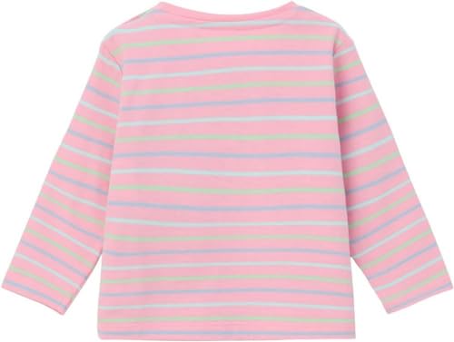 s.Oliver Junior Baby Girls 2130620 T-Shirt, Langarm, Mehrfarbig | pink 43G1, 68 von s.Oliver