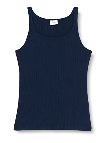 s.Oliver Junior Girl's 2128001 Top, Blue, 140 von s.Oliver