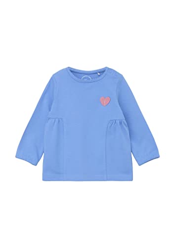 s.Oliver Junior Girl's 2128757 T-Shirt, Langarm, Blue, 74 von s.Oliver