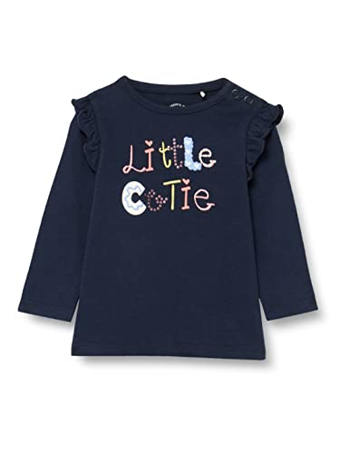 s.Oliver Junior Girl's T-Shirt, Langarm, Blue, 62 von s.Oliver