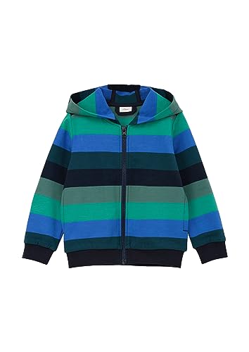 s.Oliver Junior Jungen Sweatjacke mit Kapuze BLUE 128 von s.Oliver