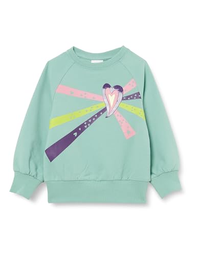 s.Oliver Junior Mädchen Sweatshirt Langarm Green 104 von s.Oliver