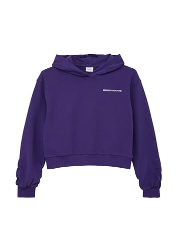 s.Oliver Mädchen 2133841 Sweatshirt mit Kapuze, Lilac , 140 von s.Oliver