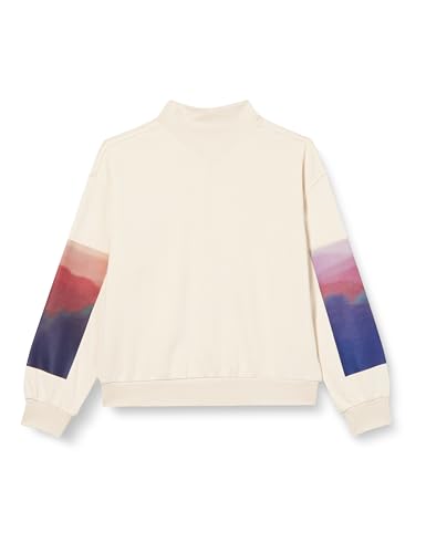 s.Oliver Junior Mädchen Sweatshirt mit Rollkragen White 140 s.Oliver Junior Mädchen Sweatshirt mit Rollkragen White 140 von s.Oliver
