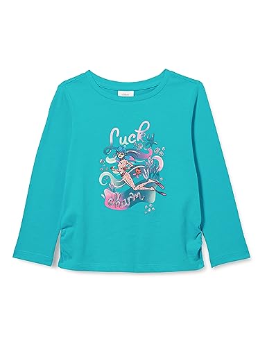 s.Oliver Junior Mädchen T-Shirt Langarm Blue Green 104 von s.Oliver