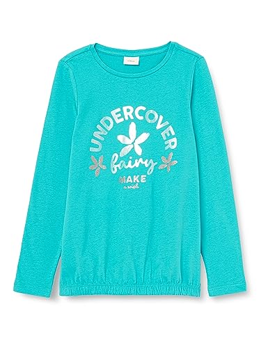 s.Oliver Junior Mädchen T-Shirt Langarm Blue Green 116 von s.Oliver