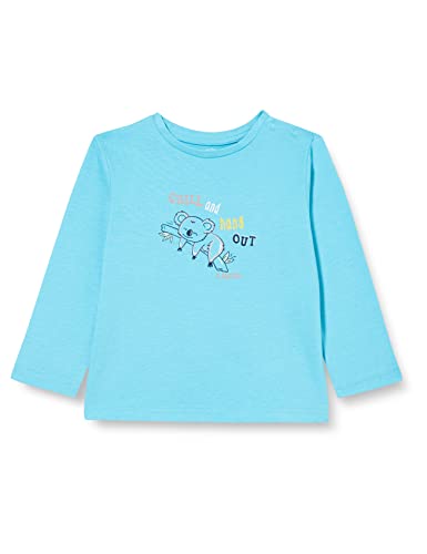 s.Oliver Junior Unisex Baby 405.10.202.12.130.2109530 T-Shirt, Aqua, 74 von s.Oliver