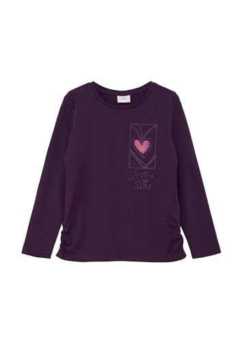 s.Oliver Mädchen 2133806 T-Shirt langarm, Lilac, 92 von s.Oliver