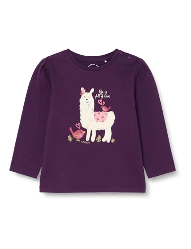 s.Oliver Mädchen 2134401 T-Shirt langarm, Lilac, 62 von s.Oliver