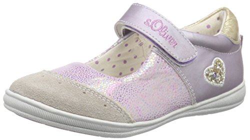 s.Oliver Mädchen 32601 Mary Jane Halbschuhe, Violett (Viola Comb 507), 25 von s.Oliver