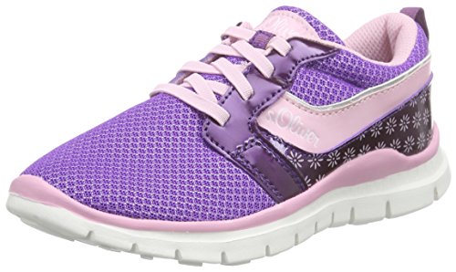 s.Oliver Mädchen 33106 Low-Top, Violett (Purple Comb 593), 28 von s.Oliver