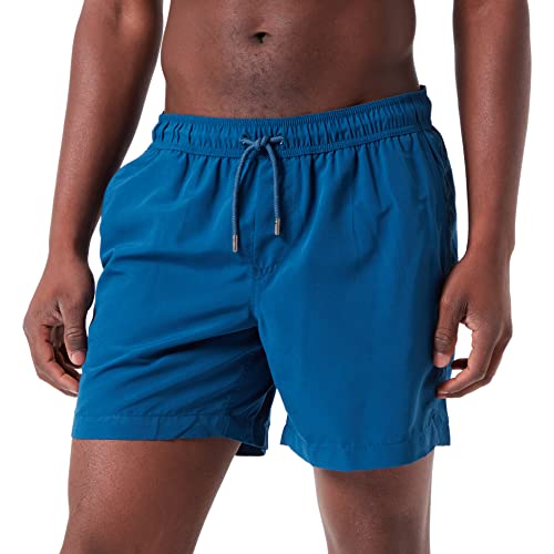 s.Oliver Herren Swimming Trunks Badehose, Azurblau, L EU von s.Oliver