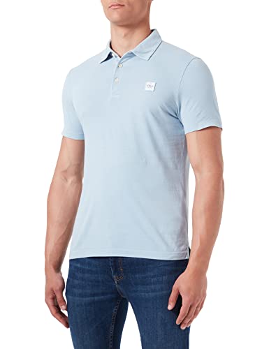 s.Oliver Men's Poloshirt, Kurzarm, blau 5092, M von s.Oliver