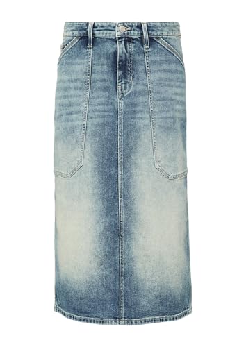 s.Oliver Midi-Jeansrock mit Schlitz blau 38 s.Oliver Midi-Jeansrock mit Schlitz blau 38 von s.Oliver