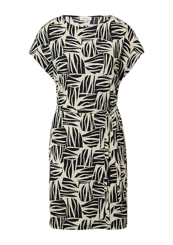 s.Oliver Strukturiertes Jerseykleid im Relaxed Fit mit Bindegürtel schwarz 40 s.Oliver Strukturiertes Jerseykleid im Relaxed Fit mit Bindegürtel schwarz 40 von s.Oliver