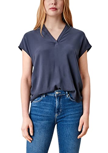 s.Oliver Damen 120.11.899.12.130.2112033 T Shirt, Navy, M EU von s.Oliver