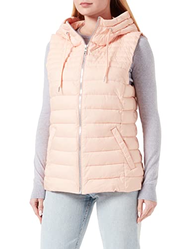 s.Oliver Women's 120.12.201.16.155.2112571 Weste ärmellos Regular FIT, Off-White, 40 von s.Oliver