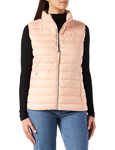 s.Oliver Damen 120.12.201.16.155.2115533 Weste ärmellos REGULAR FIT, Off-White, 40 von s.Oliver