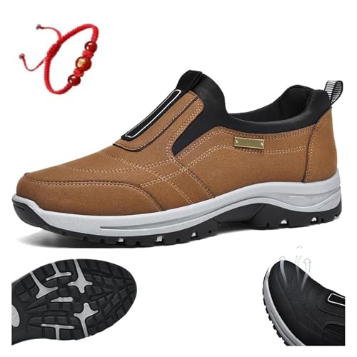 saVgu Daladder Wanderschuhe, Daladder Walking Orthopädische Schuhe, Daladder Orthopädische Wanderschuhe, Wanderschuhe for Herren (Color : Brown, Size : US-11) von saVgu