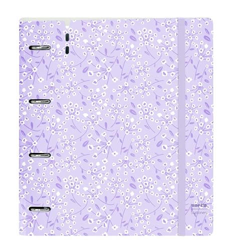 SAFTA Ringbuch mit 4 Ringen, 35 mm, mit Nachfüllung, mit 100 A4-Blättern, ideal für Kinder verschiedener Altersgruppen, bequem und vielseitig, Qualität und Widerstandsfähigkeit, 27 x 4 x 32 cm, SAFTA Ringbuch mit 4 Ringen, 35 mm, mit Nachfüllung, mit 100 A4-Blättern, ideal für Kinder verschiedener Altersgruppen, bequem und vielseitig, Qualität und Widerstandsfähigkeit, 27 x 4 x 32 cm, von safta