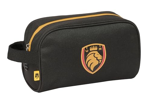 Safta Kings League Ultimate MÓSTOLES - Kulturtasche für Kinder mit Griff, Kulturbeutel für Kinder, leicht zu reinigen, bequem und vielseitig, Qualität und Widerstandsfähigkeit, 24 x 10 x 15 cm, von safta