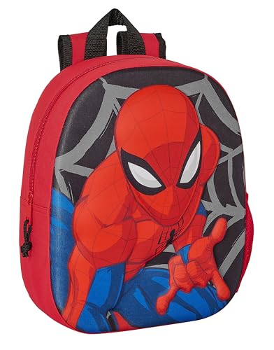 Safta M890a PRINCESAS DISNEY Schulrucksack, 3D-Design, anpassbar an den Wagen, ideal für Kinder unterschiedlichen Alters, bequem und vielseitig, Qualität und Stärke, 27 x 10 x 33 cm, Unisex, Kinder (1 von safta