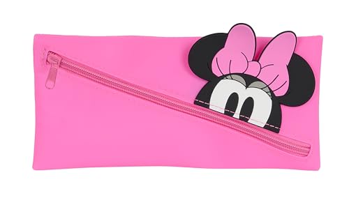 safta Minnie Federmäppchen für Kinder, Federmäppchen für Kinder, ideal für Schulkinder, bequem und vielseitig, Qualität und Widerstandsfähigkeit, 22 x 1 x 11 cm, Rosa, Rosa, Estándar, Casual safta Minnie Federmäppchen für Kinder, Federmäppchen für Kinder, ideal für Schulkinder, bequem und vielseitig, Qualität und Widerstandsfähigkeit, 22 x 1 x 11 cm, Rosa, Rosa, Estándar, Casual von safta
