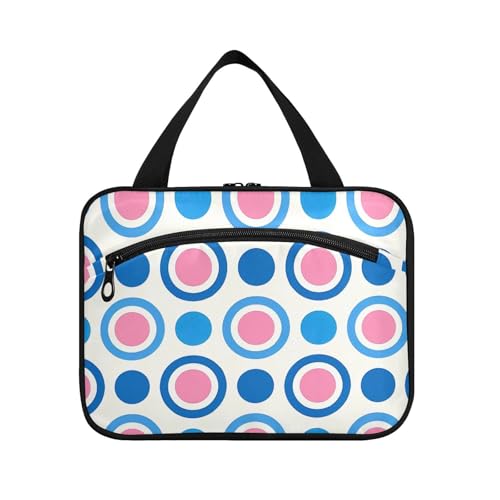 sanluoli Trendige gepunktete Pfirsichblaue Herren-Kulturbeutel zum Aufhängen mit Haken, Designer-Bürstentasche für Reisen, ein Muss für Badezimmer, Estuche de Maquillaje para mujer, Trendiges sanluoli Trendige gepunktete Pfirsichblaue Herren-Kulturbeutel zum Aufhängen mit Haken, Designer-Bürstentasche für Reisen, ein Muss für Badezimmer, Estuche de Maquillaje para mujer, Trendiges von sanluoli