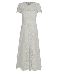 Damen Sommerkleid WHITE ROSE LACE von self-portrait