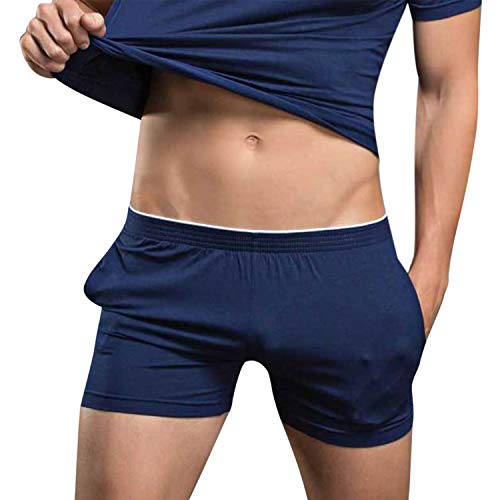 semen Herren Shorts Weich Unterhose Sleepwear Zu Hause Schlafen Bequem Männer Unterwäsche Trunks Pyjamahose Freizeit Schlafanzughose von semen