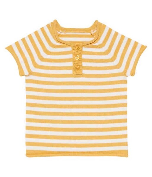 sense-organics Baby Strick Shirt * Rene gelb; navy * GOTS zertifiziert Sense Organics von sense-organics