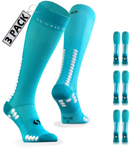sesto senso 3 Paar Kompressionsstrümpfe Sport Türkis Hohe Sportsocken Wadensocken Laufsocken 35-38 Turquoise sesto senso 3 Paar Kompressionsstrümpfe Sport Türkis Hohe Sportsocken Wadensocken Laufsocken 35-38 Turquoise von sesto senso