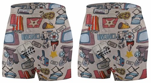 sesto senso Schlafanzughose Herren Kurz 2er Pack Karierte Lustige Bunte Baumwolle Pyjamahose L Kino Film Cinema sesto senso Schlafanzughose Herren Kurz 2er Pack Karierte Lustige Bunte Baumwolle Pyjamahose L Kino Film Cinema von sesto senso