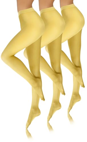 sesto senso strumpfhosen damen 3 pack Gelb 40 den Bunte Blickdicht Microfaser 44-46 4 L Gelb sesto senso strumpfhosen damen 3 pack Gelb 40 den Bunte Blickdicht Microfaser 44-46 4 L Gelb von sesto senso