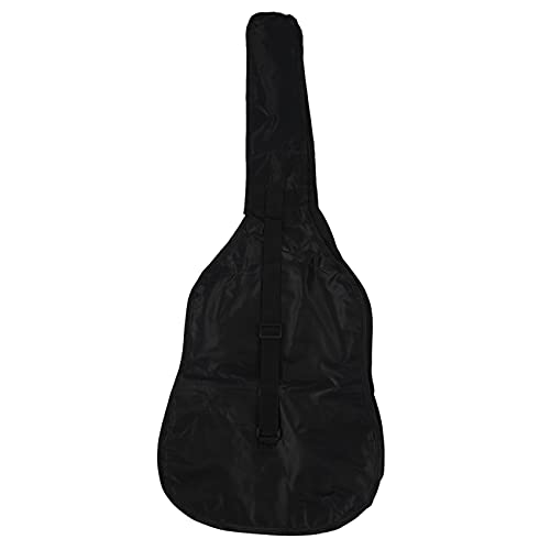 shanpu Gitarrentasche, 96,5 cm, Oxford-Stoff, Schultertasche, Tasche mit Tasche, Gitarrenteile und Zubehör, Schwarz , 98*38*10cm von shanpu