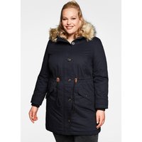 Große Größen: Parka mit Kapuze und Teddyfutter, schwarz, Gr.40-58 Große Größen: Parka mit Kapuze und Teddyfutter, schwarz, Gr.40-58 von sheego