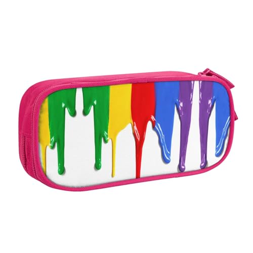 shgwehh Federmäppchen mit Farbspritzer-Hintergrund, stilvolles Federmäppchen – organisieren Sie Ihre Schreibwaren mit Eleganz, rose, Einheitsgröße, Taschen-Organizer shgwehh Federmäppchen mit Farbspritzer-Hintergrund, stilvolles Federmäppchen – organisieren Sie Ihre Schreibwaren mit Eleganz, rose, Einheitsgröße, Taschen-Organizer von shgwehh