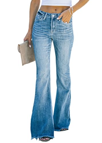 shownicer Jeans Damen High Waist Jeanshosen Skinny Jeans Casual Vintage Stretch Jeans Hosen Bootcut Jeans Schlaghose Damenhose Jeans Freizeithose C Hellblau XS shownicer Jeans Damen High Waist Jeanshosen Skinny Jeans Casual Vintage Stretch Jeans Hosen Bootcut Jeans Schlaghose Damenhose Jeans Freizeithose C Hellblau XS von shownicer