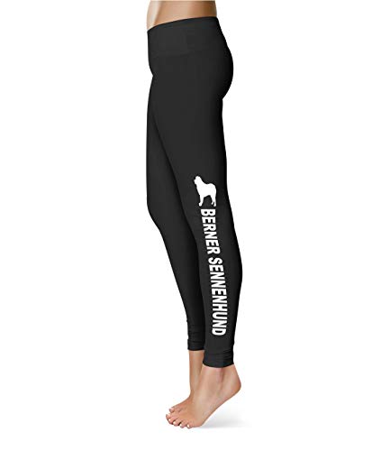 siviwonder Berner Sennenhund Sennen - Damen Leggings bedruckt mit Hundemotiv Hund Digitaldruck Druck Hose schwarz siviwonder Berner Sennenhund Sennen - Damen Leggings bedruckt mit Hundemotiv Hund Digitaldruck Druck Hose schwarz von siviwonder