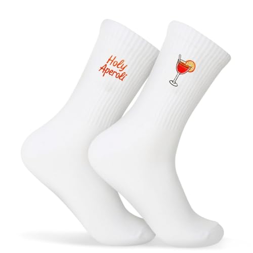 slothbyte Aperol Socken Aperol Geschenk Festtagsgeschenk 36-42 Baumwolle für Damen Herren Lustige Tennissocken Sportsocken Crew Socks Accessoires slothbyte Aperol Socken Aperol Geschenk Festtagsgeschenk 36-42 Baumwolle für Damen Herren Lustige Tennissocken Sportsocken Crew Socks Accessoires von slothbyte