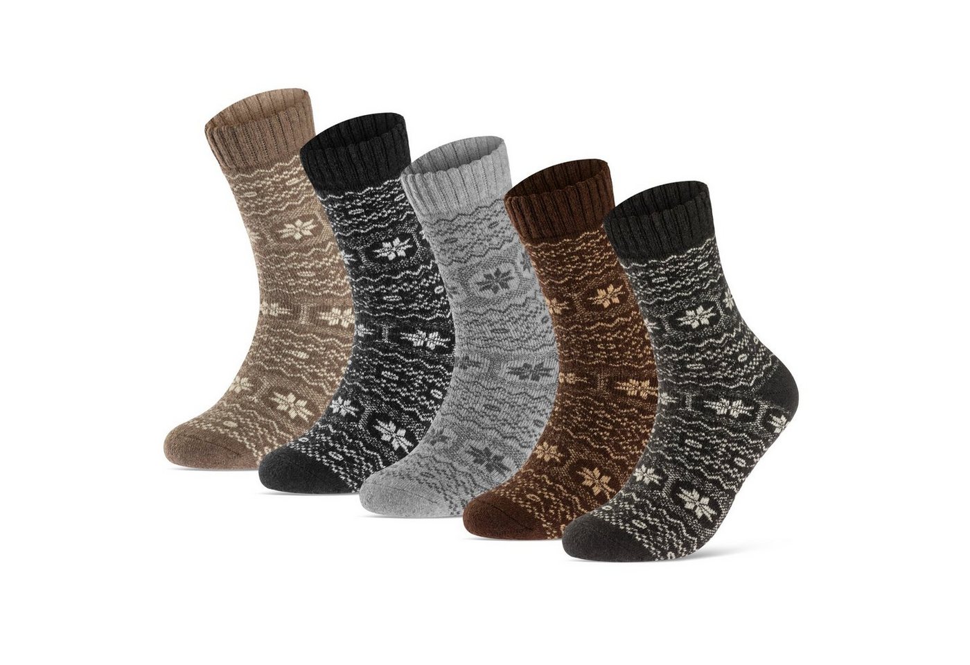 sockenkauf24 Thermosocken 5 Paar Damen & Herren dicke warme Wollsocken Innenfrottee Wintersocken WP sockenkauf24 Thermosocken 5 Paar Damen & Herren dicke warme Wollsocken Innenfrottee Wintersocken WP von sockenkauf24