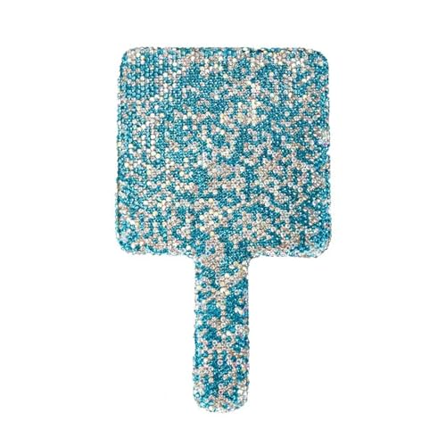 Handspiegel mit funkelnden Strasssteinen, Hand-Make-up-Mirrrour, tragbarer Kosmetikspiegel, Geschenke Handspiegel mit funkelnden Strasssteinen, Hand-Make-up-Mirrrour, tragbarer Kosmetikspiegel, Geschenke von sodeber