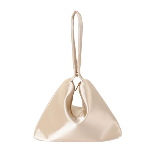 Handtasche mit Tragegriff oben, Abendtasche, solide Geldbörse mit viel Platz für wichtige Dinge, ideal für modische Kleidung, Champagne Cp, Medium Handtasche mit Tragegriff oben, Abendtasche, solide Geldbörse mit viel Platz für wichtige Dinge, ideal für modische Kleidung, Champagne Cp, Medium von sodeber